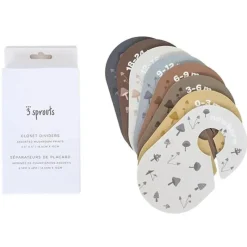 3 Sprouts 3 brotos - divisórias de armário para bebês e crianças pequenas, conjunto de 8, cogumelo Discount