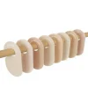 3 Sprouts - Divisórias de armário para cabides para bebês e crianças pequenas, conjunto de 8, sólido neutro Hot