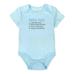 AD Sutton - Body para Bebé Bebé Menino, Azul Clearance