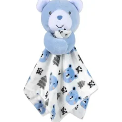 AD Sutton - Cobertor de segurança Baby Essentials, urso com árvore azul Best