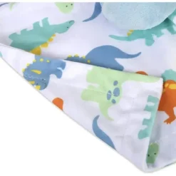 AD Sutton - Cobertor de segurança Baby Essentials, Dino New