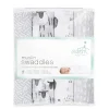 Aden + Anais - 4 Pk Swaddles de musselina, pasto Hot