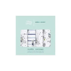 Aden + Anais - 4 Pk Swaddles Muslin, Mickey Stargazer Clearance