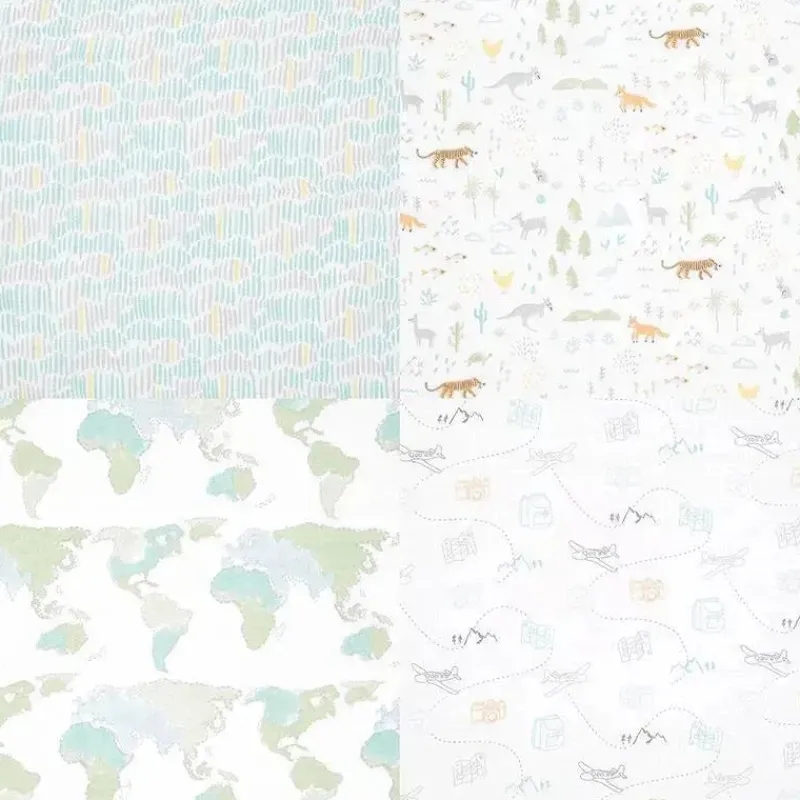 aden__anais___pk_swaddles_SKUVGF2rS6b_2.webp Aden + Anais - 4 Pk Swaddles Muslin, Voyager Hot