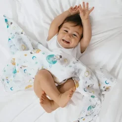 Aden + Anais - 4 Pk Swaddles Muslin, Space Explorers Best