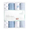Aden + Anais - 4 Pk Swaddles Muslin, Dapper Clearance