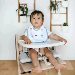 Aden + Anais - Babador de musselina de algodão 3Pk, Space Explorers Fashion