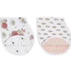 Aden + Anais - Babete Burpy 2PK - Pardais Dahlia Online