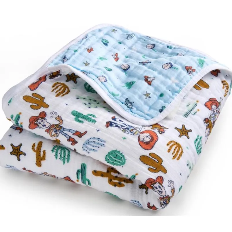 aden__anais__essentials_c_SKUtYX2dvTx_0.webp Aden + Anais - Essentials Cotton Muslin Blanket Toy Story, Woody & Friends Clearance
