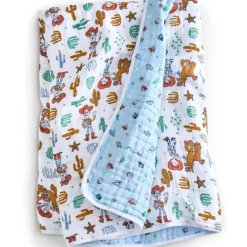 Aden + Anais - Essentials Cotton Muslin Blanket Toy Story, Woody & Friends Clearance