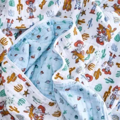 Aden + Anais - Essentials Cotton Muslin Blanket Toy Story, Woody & Friends Clearance