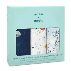 Aden + Anais - 3-Pack Swaddles - Silky Soft, Stargaze Online