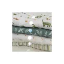 Aden + Anais - 4Pk Essential Dino Jungle Swaddle Blankets Discount