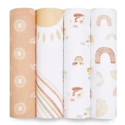 Aden + Anais - 4Pk Keep Rising Swaddles Discount