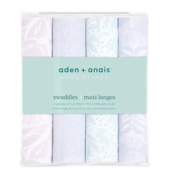 Aden + Anais - 4Pk Swaddles de musselina Donzela Online