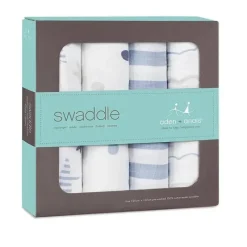 Aden + Anais 4Pk Swaddle Clássico, Rock Star Discount