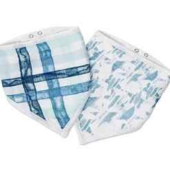 Aden + Anais Aden By Aden - Babadores Bandana 2Pk, Retro Clearance