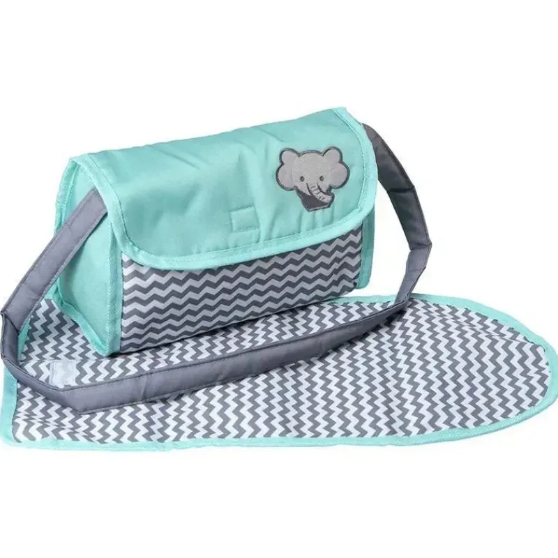 adora__bolsa_de_fraldas_p_SKU1peCT2Fj_0.webp Adora - Bolsa de fraldas para boneca, inclui trocador e 2 fraldas para boneca, estampa em zigue-zague Hot