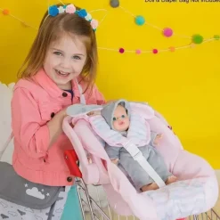 Adora - Cadeira de Carro Boneca Clássica, Rosa Pastel Online