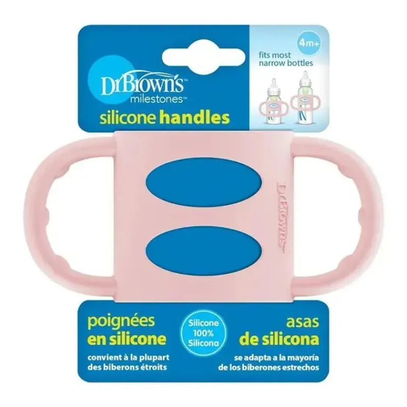 alas_estreitas_para_mamad_SKUByjUSZFh_0.webp Dr. Brown's Alças estreitas para mamadeira 100% silicone da Dr. Brown, rosa claro Outlet