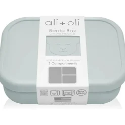Ali + Oli - Bento Box de Silicone à Prova de Vazamento, Dream Blue New