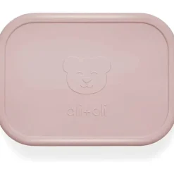 Ali + Oli - Caixa Bento de Silicone à Prova de Vazamento, Rosa Fashion