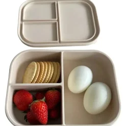 Ali + Oli - Caixa Bento de Silicone à Prova de Vazamento, Coco Fashion