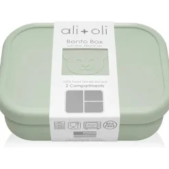 Ali + Oli - Caixa Bento de Silicone à Prova de Vazamento, Pinho Discount