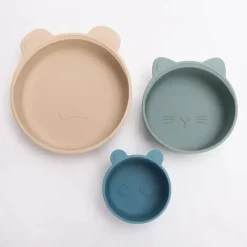 Ali + Oli - conjunto de tigela de lanche empilhável 3Pk, Blue Horizon Online