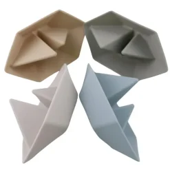 Ali + Oli - (4-Pc) Mini-Boat Bath Toy Set Hot