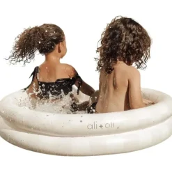 Ali + Oli - Piscina inflável para crianças pequenas Two Rings 35 pol (Checkers) Clearance