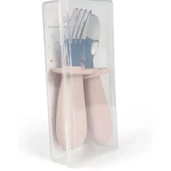 Ali + Oli Ali+Oli - Conjunto de aprendizagem de colher e garfo para crianças, 6m+, rosa Discount