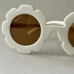 Ali + Oli Ali+Oli - Óculos de Sol para Crianças Flor, Branco Discount