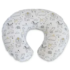 Boppy Almofada de enfermagem e Positione. Notebook Preto/Branco Best