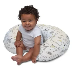 Boppy Almofada de enfermagem e Positione. Notebook Preto/Branco Best