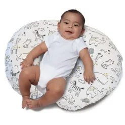 Boppy Almofada de enfermagem e Positione. Notebook Preto/Branco Best