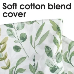 Boppy Almofadas com capa original - Green Foliage Fashion