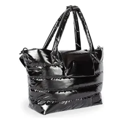 7AM Voyage - Bolsa de fraldas Capri à prova d'água com alças transversais, preta polar New