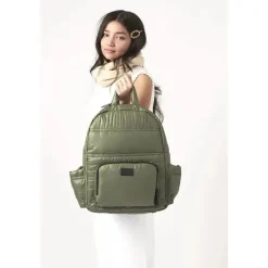 7AM Voyage - Mochila para fraldas, verde noite Fashion