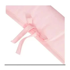 American Baby Company American Baby - Capas laterais para grades de berço, rosa/branco Best