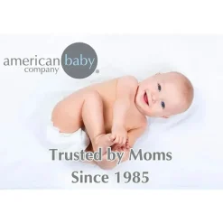 American Baby Company American Baby - Mini lençol de berço ajustado 24 x 38, lençol portátil de jérsei 100% algodão, rosa bebê Best