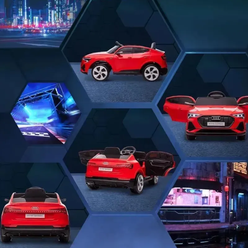 aosom__carro_audi_infanti_SKUMZBRDUFg_8.webp Tobbi Aosom - Carro Audi infantil movido a bateria em brinquedo com controle remoto, vermelho Sale