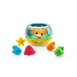 Fisher-Price Aquário para rir e aprender luzes mágicas New