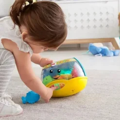 Fisher-Price Aquário para rir e aprender luzes mágicas New