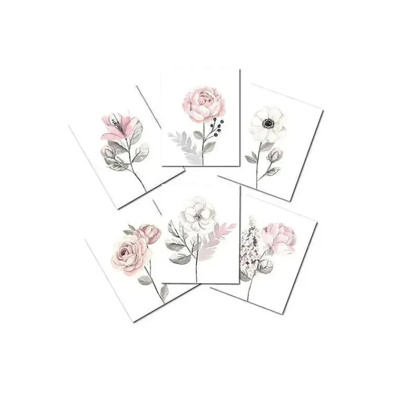 arte_de_parede_sem_moldur_SKURlrWzopZ_1.webp Lambs u0026 Ivy Arte de parede sem moldura de cordeiros e hera - aquarela floral Discount