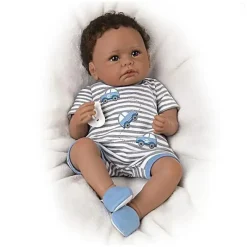 Ashton Drake - Baby Doll ativado por toque resmunga e tem um batimento cardíaco Hot