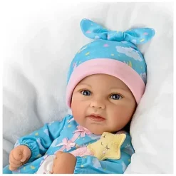 Ashton Drake - boneca pronta para dormir Rylee Online