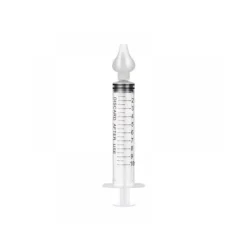 Ali Express Aspirador nasal com tubo de agulha sólido de silicone para bebê 2 peças 10 ml Hot
