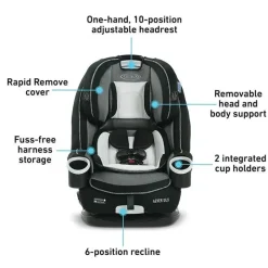 Graco Assento de carro conversível 4Ever DLX 4 em 1 da , Fairmont Sale