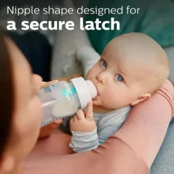 Philips Avent Avent - 1 unidade de mamadeira anti-cólica com ventilação sem ar, 9 onças, transparente Clearance